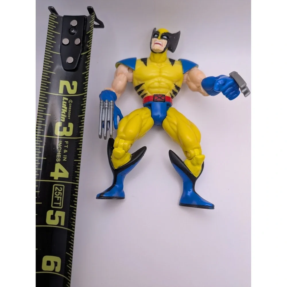 Marvel Spider-Man Wolverine Shadow Strike Ninja Black Hyperion Action Figure Lot